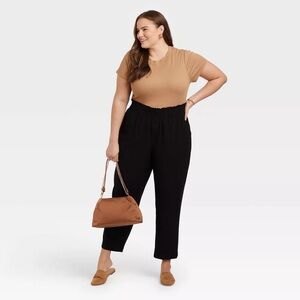 A New Day Soft Cropped Trousers Sz XXL